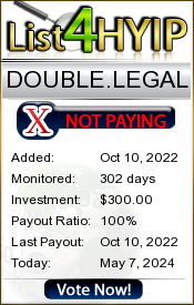 DOUBLE SIX LEGAL LIMITED details image on List 4 Hyip