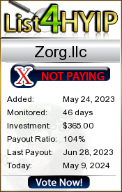 Zorg.mx details image on List 4 Hyip